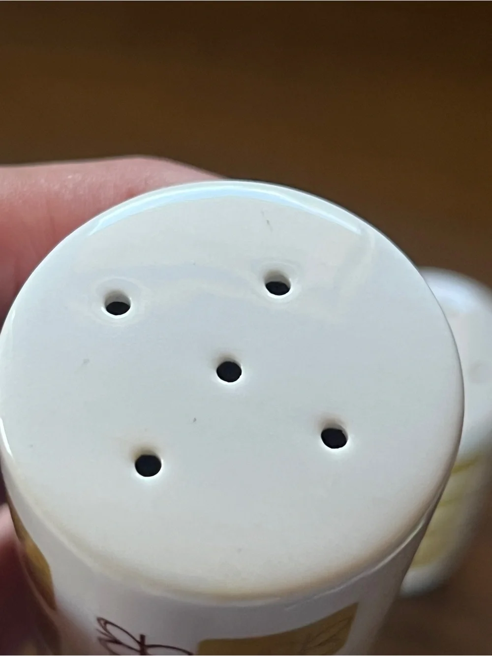 Vintage Ceramic Salt and Pepper Shakers - Made in Japan